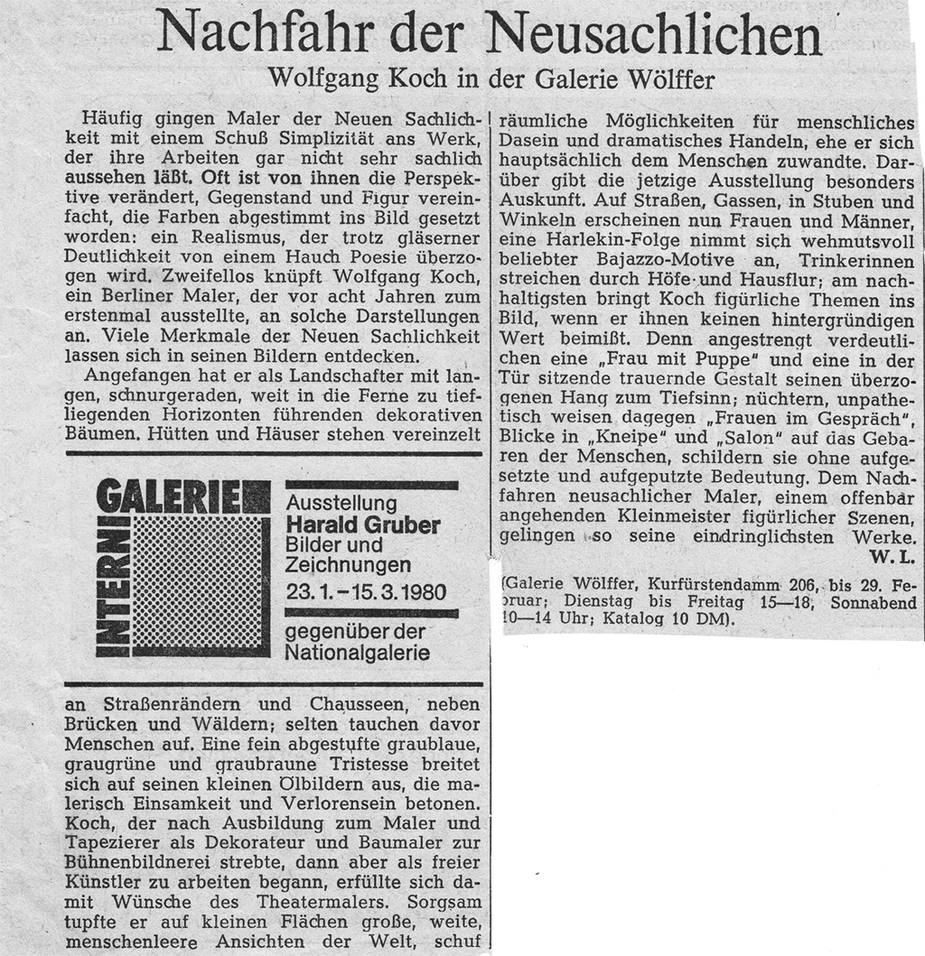 Bild - Der Tagesspiegel 23.01.1980